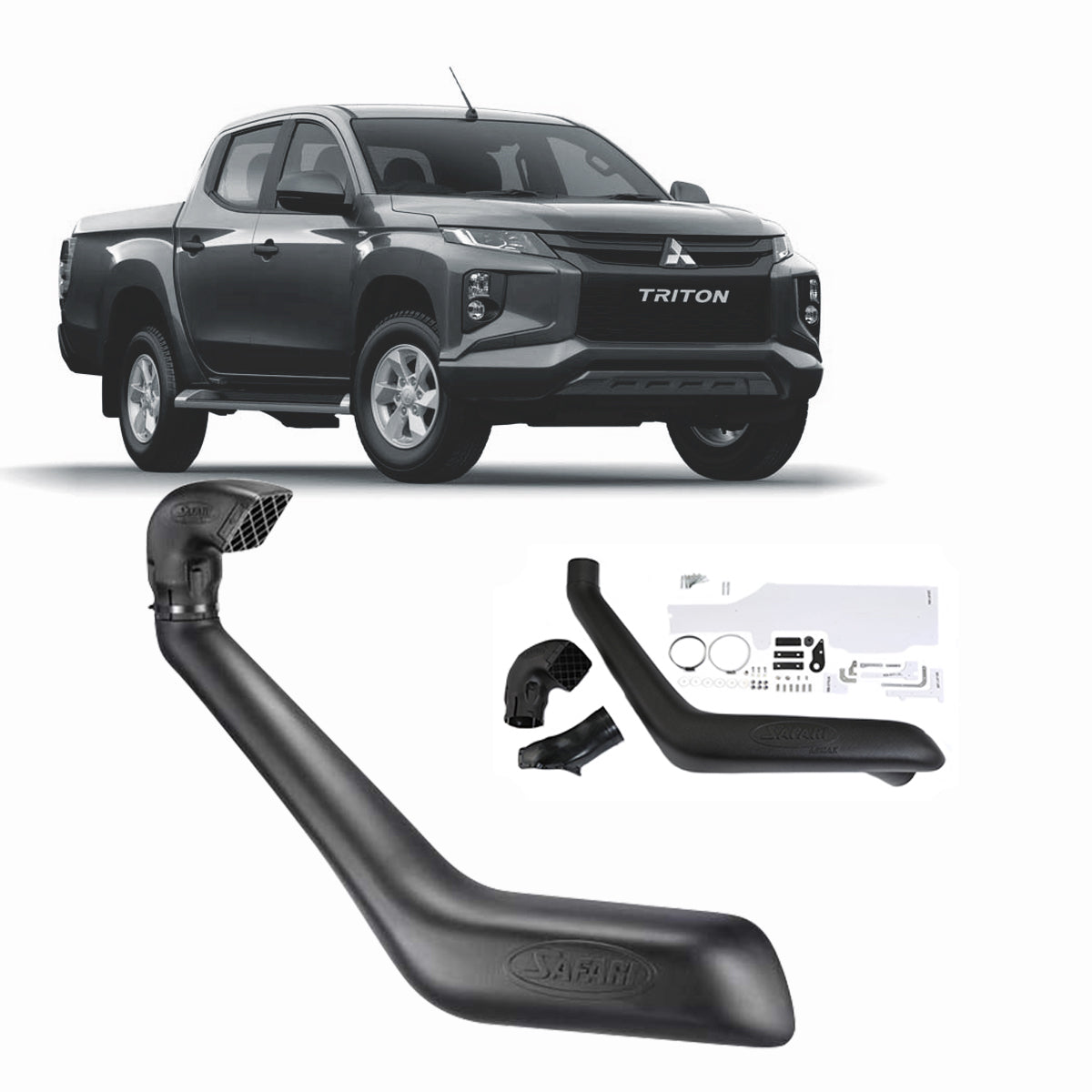 Safari Snorkel for Mitsubishi Triton (12/2018 - on) - SS663HF