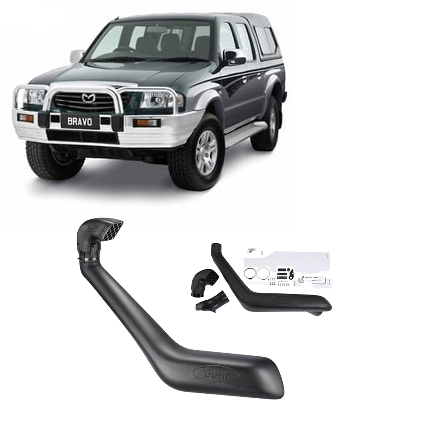 Safari Snorkel for Mazda B2500 (02/1999 - 11/2006) - SS960HF