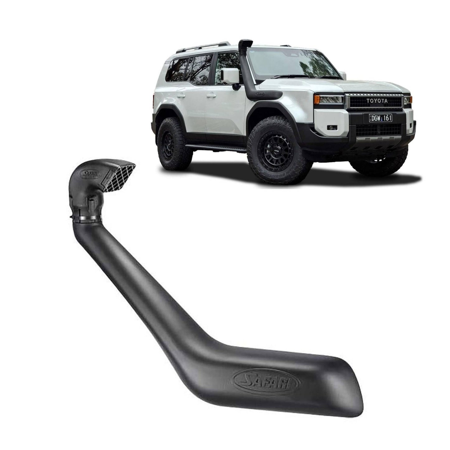 Safari V-Spec Snorkel For Toyota Prado 250 Series All Engines - SS191HF
