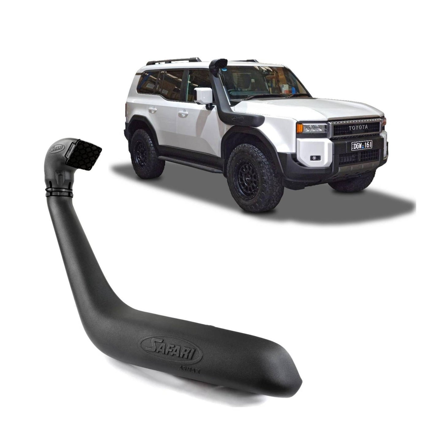 Safari Armax Snorkel For Toyota Landcruiser 250 Series Prado - SS191HP