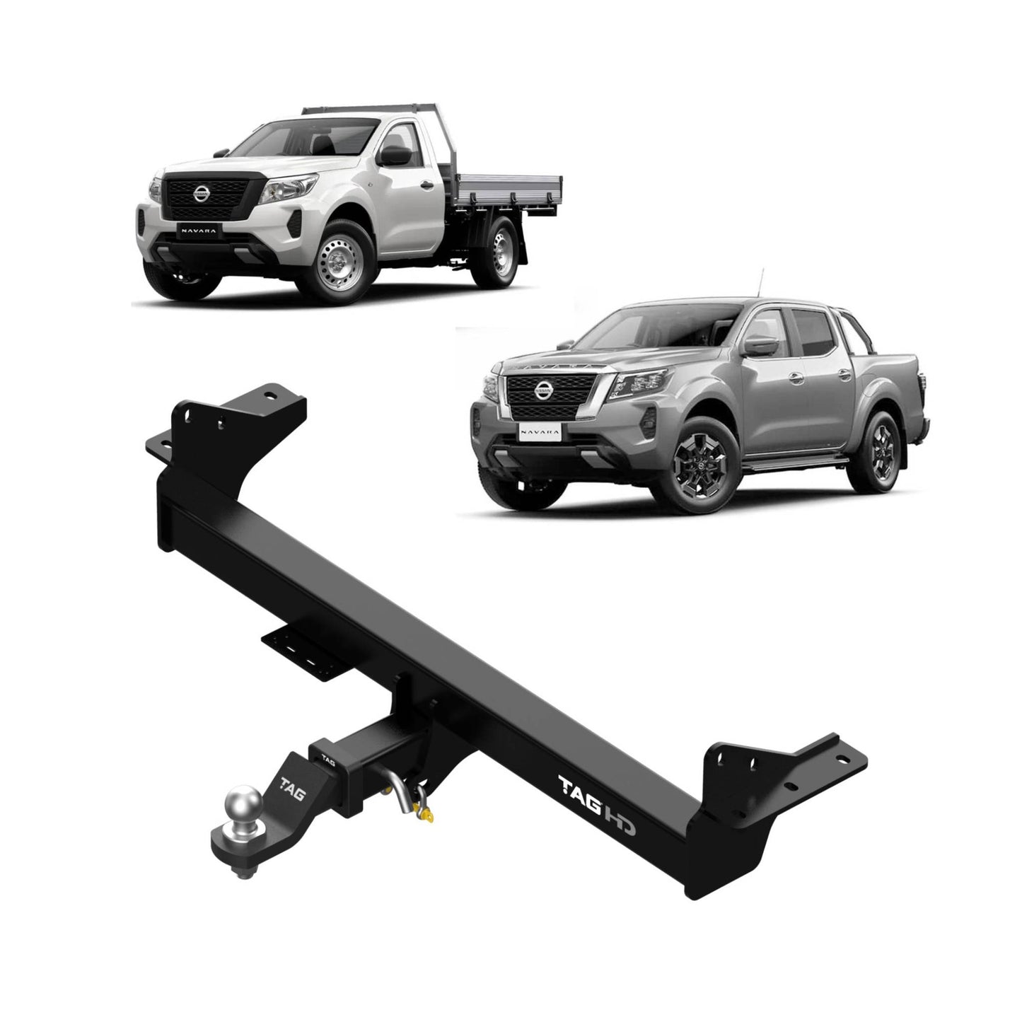 TAG Heavy Duty Towbar for Nissan Navara (12/2020 - on) (NP300 Facelift)