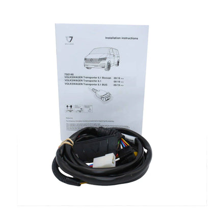 Volkswagen Transporter T6 Van (09/2019 - on) - TAG Rear Step, Towbar & Wiring Kit