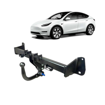 Brink Diagonally Detachable Towbar & Direct Fit Wiring Kit for Tesla Model Y (5YJY) (03/2019 - 12/2025) - BR-4030900-K101