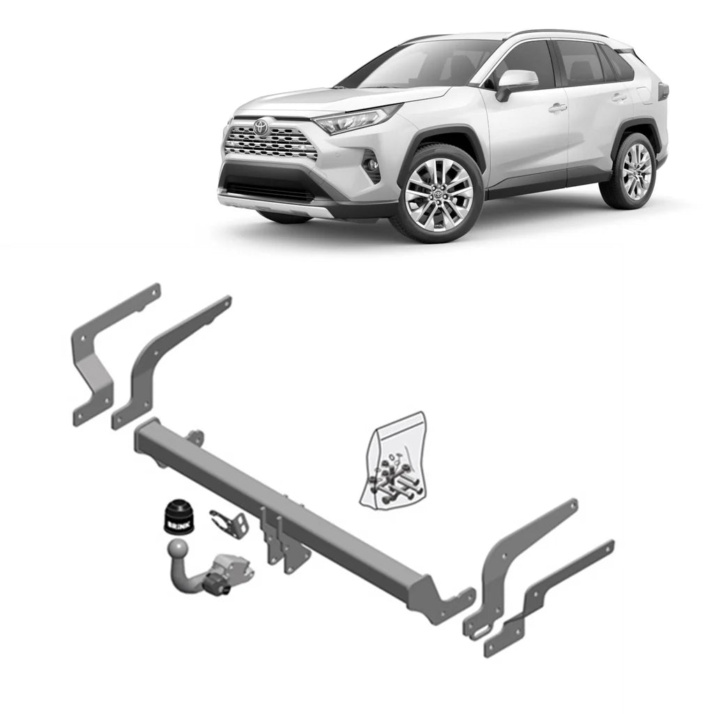 Toyota Rav4 Gen 5 (12/2018 - On) - Brink Detachable Towbar & Direct Fit Wiring