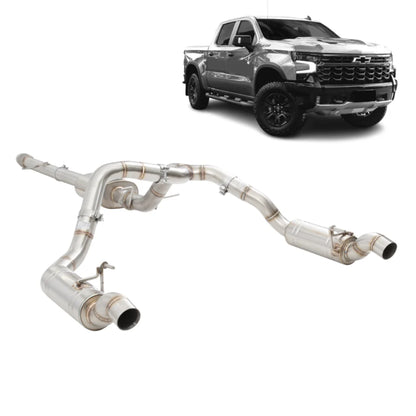 Chevrolet Silverado 1500 (ZR1 & ZR2) - XForce VAREX Valved Catback Exhaust