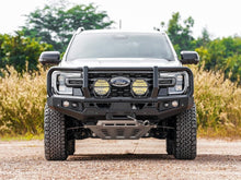 Genesis Loop Bull Bar (Black Recovery Point & Grey Radiator Plate) to suit Ford Ranger PY (3-2022 on) & Everest (6-2022 on) - PKGLFDR22BG