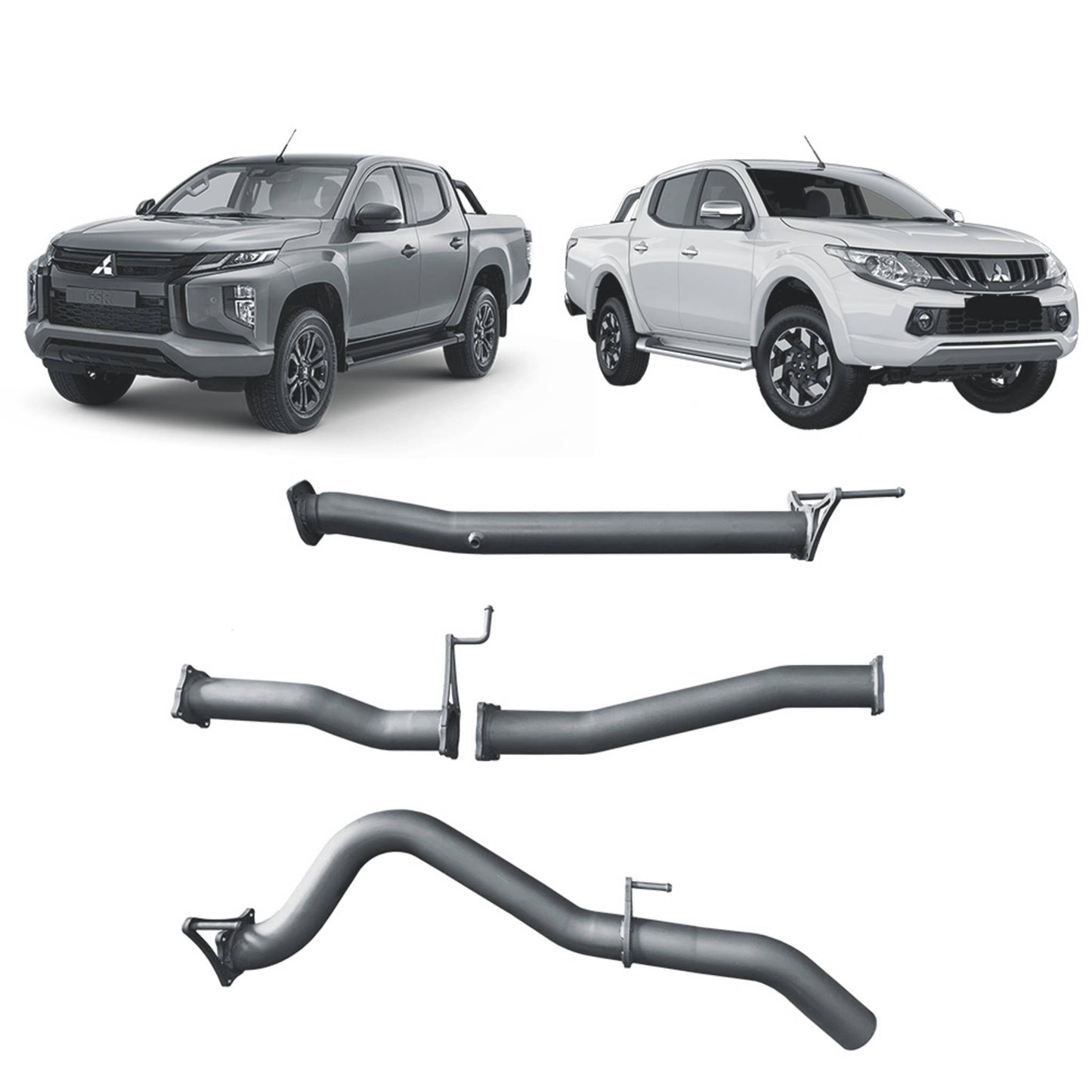 Redback Extreme Duty Exhaust for Mitsubishi Triton MQ/MR (05/2015 - on)