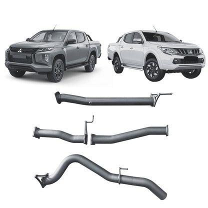 Redback Extreme Duty Exhaust for Mitsubishi Triton MQ/MR (05/2015 - on)