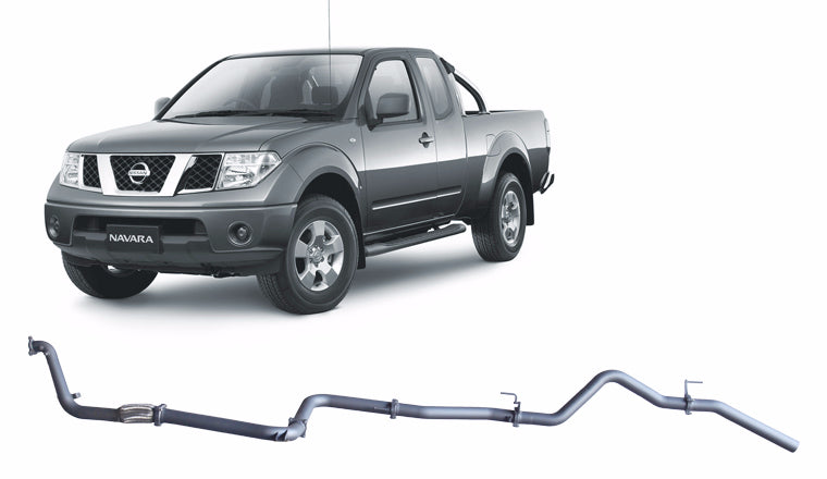 Redback Extreme Duty Exhaust for Nissan Navara D40 2.5L (2007 - 2015)