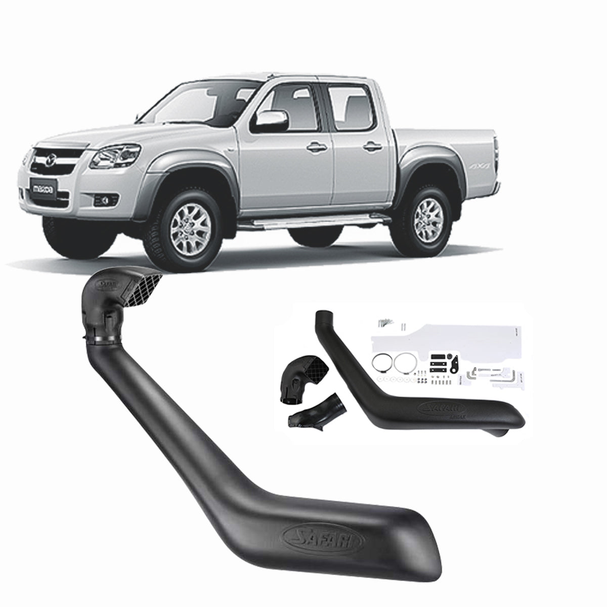 Safari Snorkel for Mazda BT-50 (11/2006 - 10/2011) - SS965HF