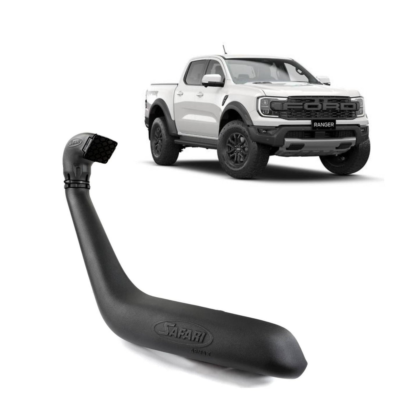 Safari Armax Snorkel For Ford Next Gen Ranger Raptor P703 3.0L Twin Turbo V6 (05/2022 - On) - SS988HP