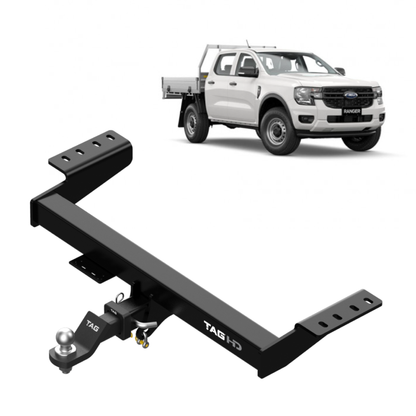 Next-Gen Ford Ranger CC (06/2022 - 12/2024) - TAG Heavy Duty Towbar & Wiring Kit