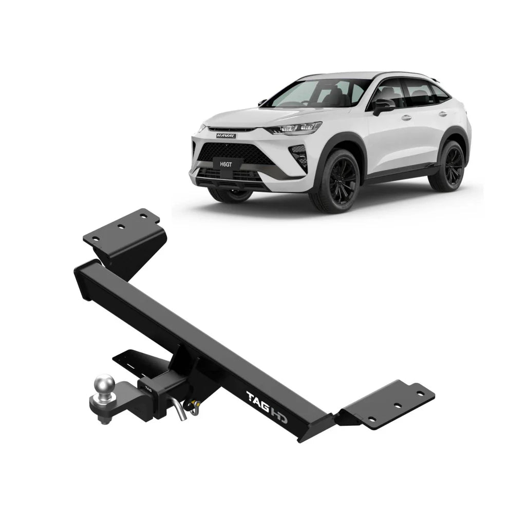Haval H6 & H6GT All Variants (02/2021 - On) - TAG Heavy Duty Towbar & Direct Fit Wiring Kit