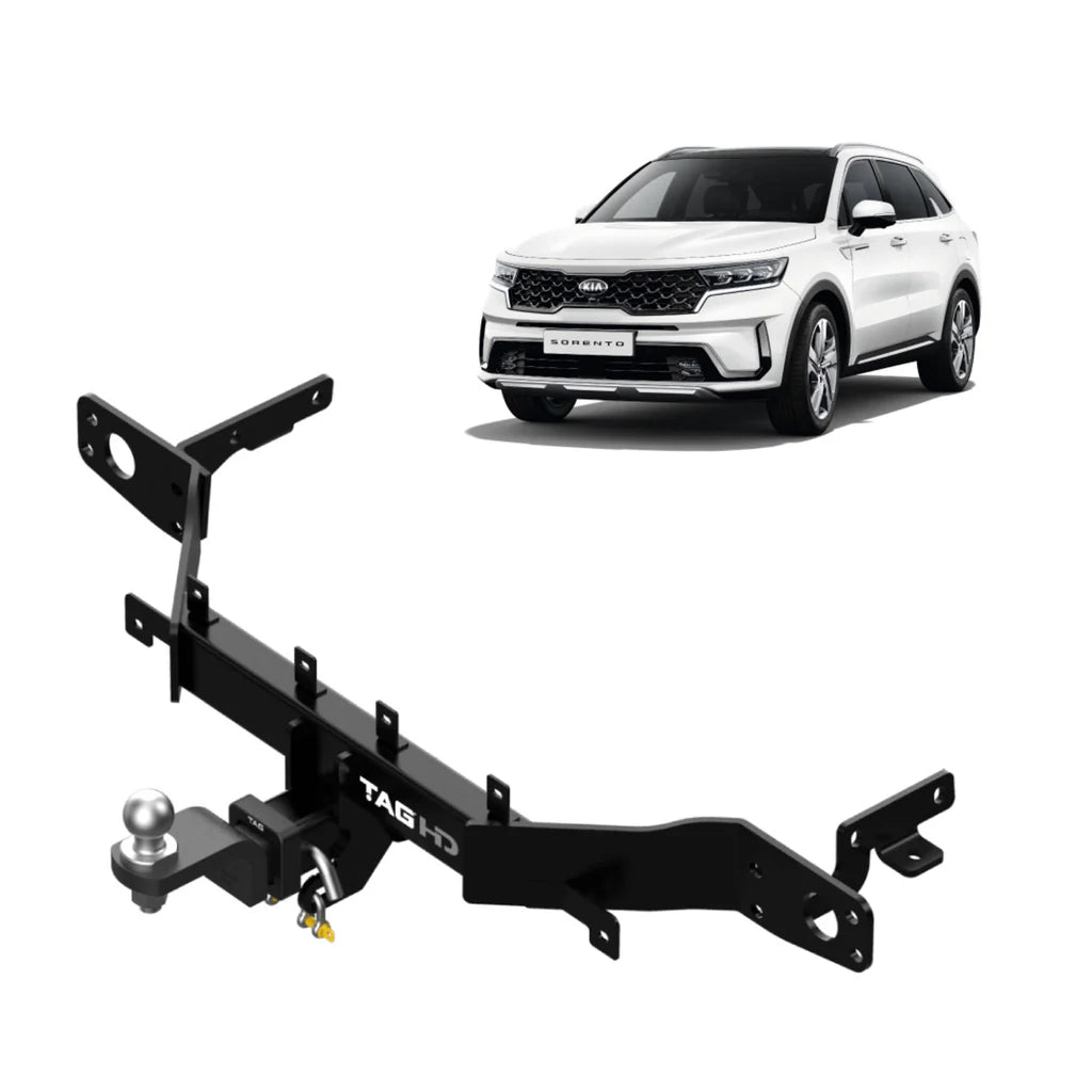KIA Sorento Facelift Models (2024 - On) - TAG Heavy Duty Towbar & Direct Fit Wiring Kit