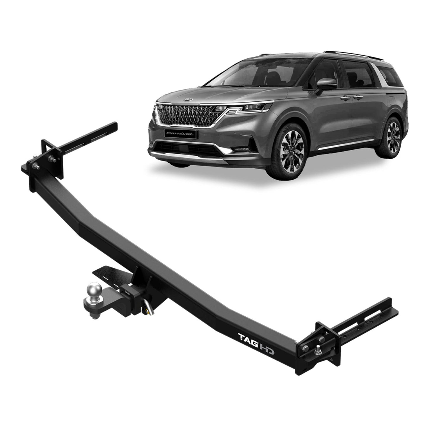 TAG Heavy Duty Towbar & Direct Fit Wiring for KIA Carnival KA4 PE (07/2024 - On)
