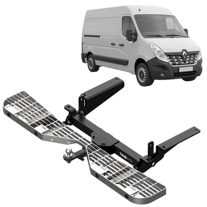 Renault Master FWD Vehicles (10/2011 - on) - TAG Rear Step & Towbar (No Wiring)