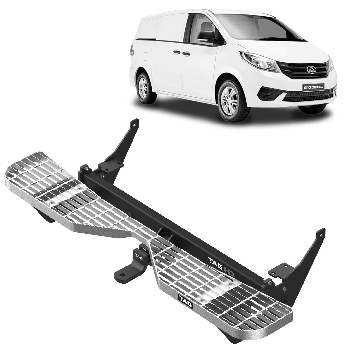 TAG Rear Step, Towbar & Wiring For LDV G10 (04/2015 - On)