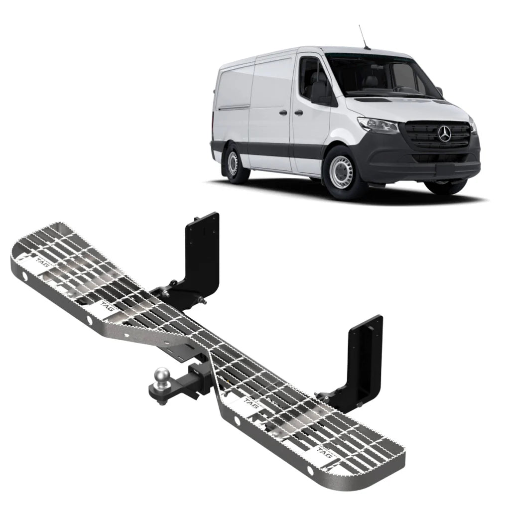 TAG Rear Step, Towbar & Wiring for Mercedes-Benz Sprinter Van - 5,0T Narrow Chassis MWB (907 Series, 519 Variant) (01/2019 - On) - T7P753-K111