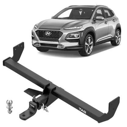Hyundai Kona (06/2017 - 04/2023) - TAG Heavy Duty Towbar & Direct Fit Wiring Kit