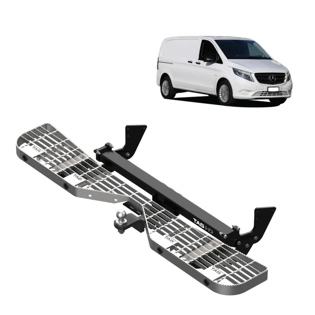 Mercedes Benz Vito Van 447 Series (116 & 119 Variant) (03/2015 - On) - TAG Rear Step, Towbar & Wiring Kit