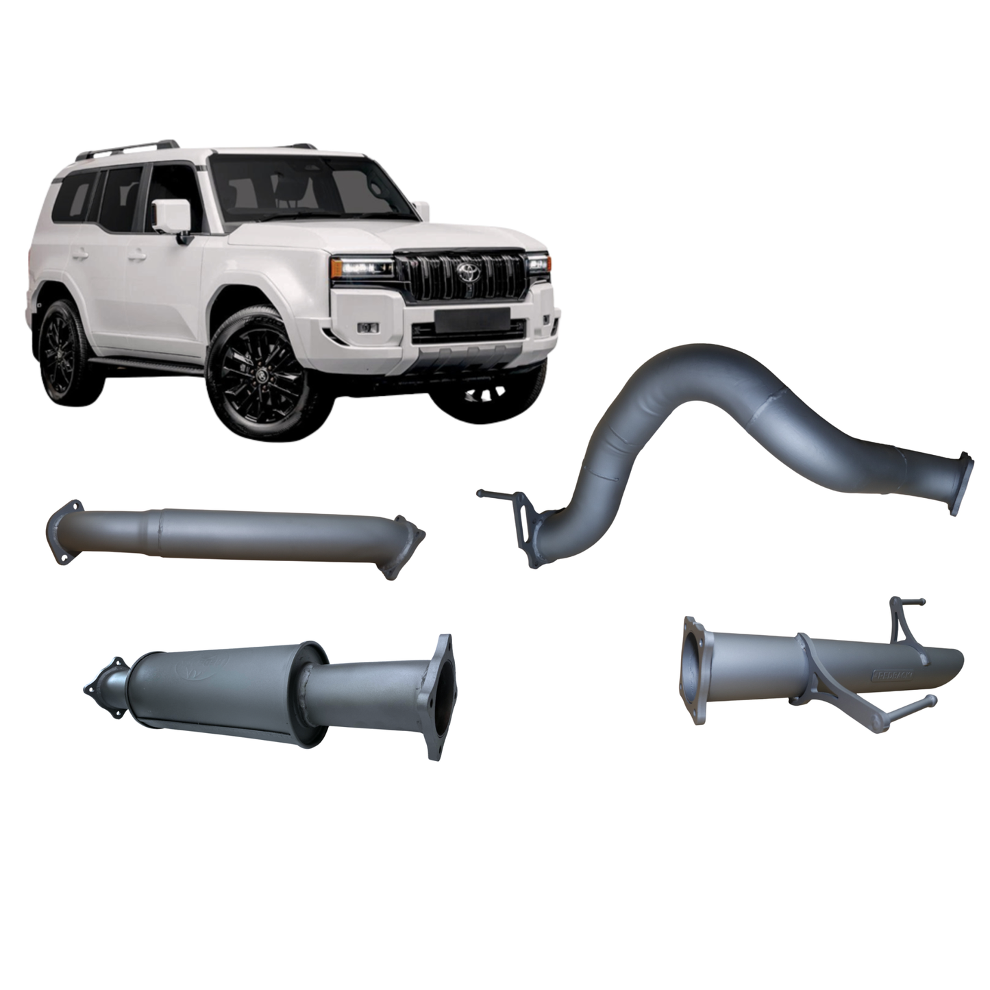 Redback 4x4 Performance System for Toyota Prado (05/2024 - on)