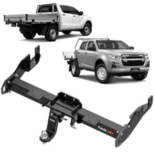 TAG Extreme Recovery Towbar for Mazda BT-50 & Isuzu D-MAX (07/2020 - on) - Cab Chassis Without Step