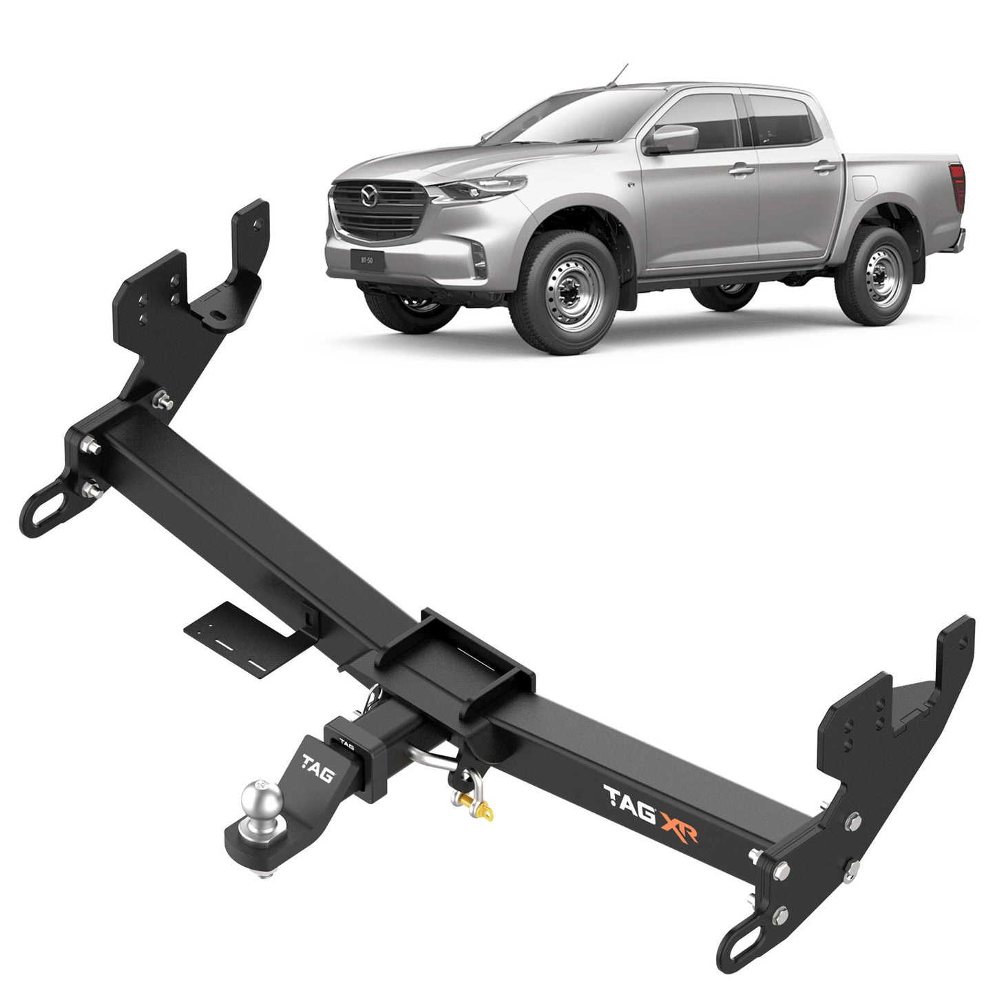 TAG Extreme Recovery Towbar & Direct Fit Wiring Kit for Styleside Mazda BT-50 & Isuzu D-MAX (07/2020 - on)