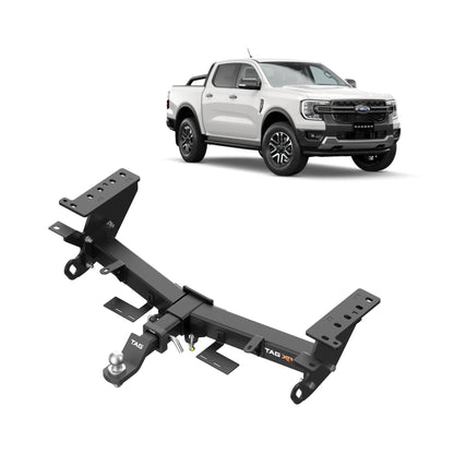 Ford Ranger (01/2025 - On) - Styleside Models - TAG Extreme Recovery Towbar and Direct Fit Wiring Harness
