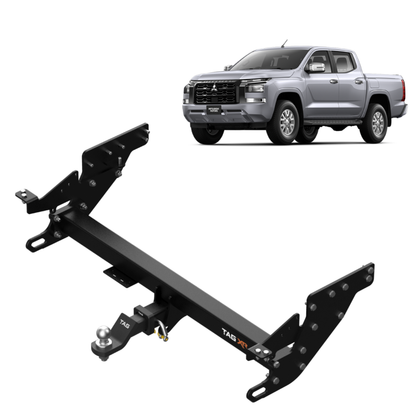 Mitsubishi Triton MV Stylside Tub Body (2024 - on) - TAG Extreme Recovery Towbar & Direct Fit Wiring Kit