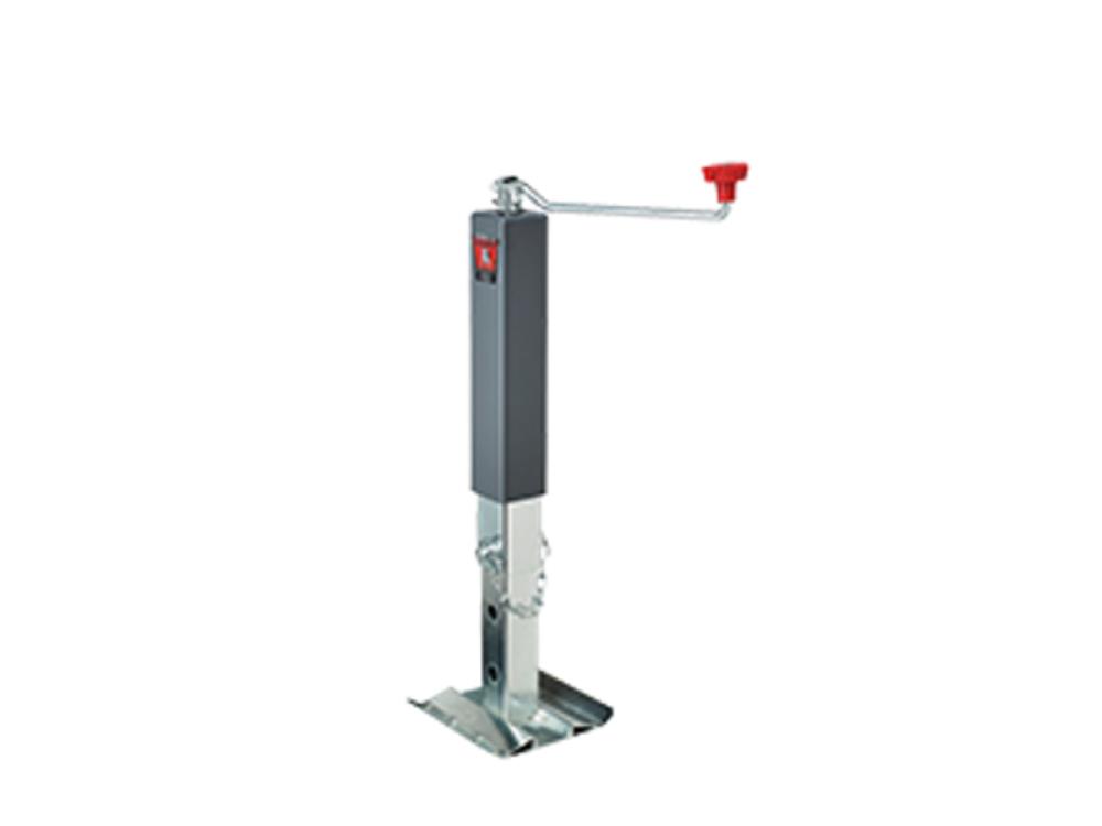 Bulldog Square Trailer Jack No Mount 10,000 Lbs. Support Capacity Topwind Weld-On 15 Inch Travel - 180354