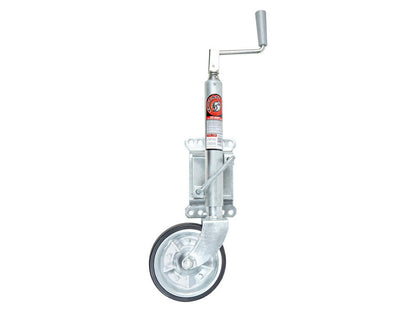 Trojan Jockey Wheel 200 x 50mm Solid Wheel & Tyre - 303107