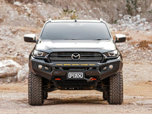 PIAK Genesis Non Loop Bull Bar (Black Recovery Points & Bash Plate) to suit Mazda BT-50 (7-2020 to 12-2024) - PKGB90MAB20BB