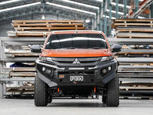 PIAK Elite Non Loop Bull Bar (Orange Recovery Points & Black Bash Plate) to suit Mitsubishi Triton (11-2018 to 11-2023) - PKEBMIT19ZB