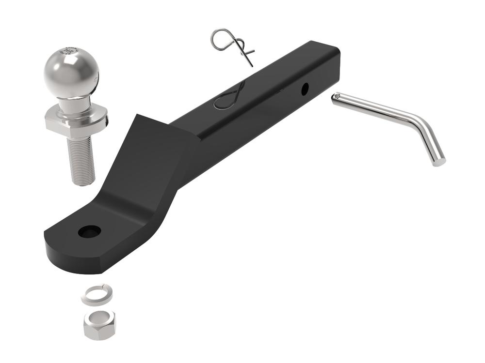 Hayman Reese Towball Mount Kit 50mm drop, 19mm rise, 350mm length - 21405