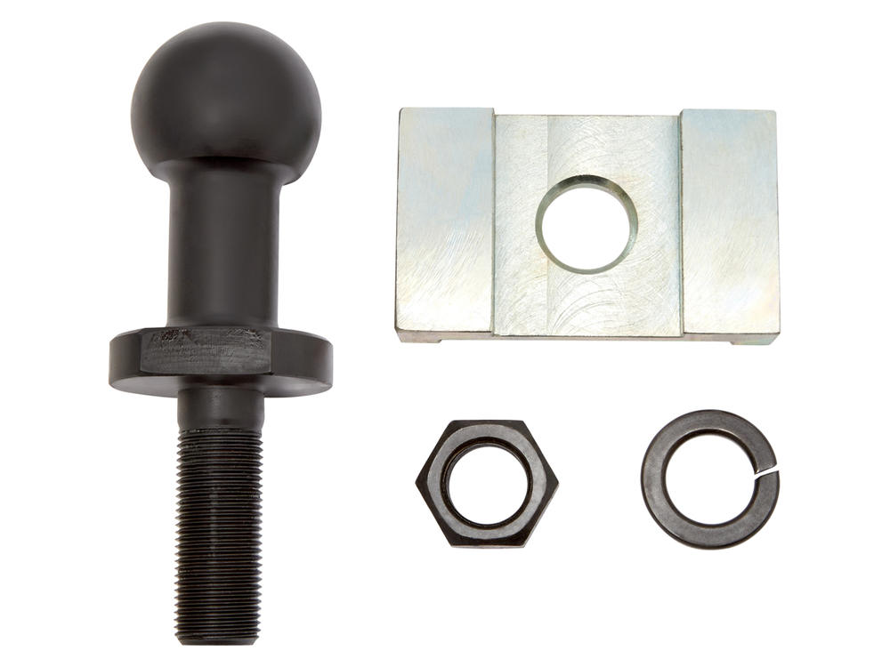 Trojan Towball 50mm x 7-8" Black 3500kg Tall Kit - 541030
