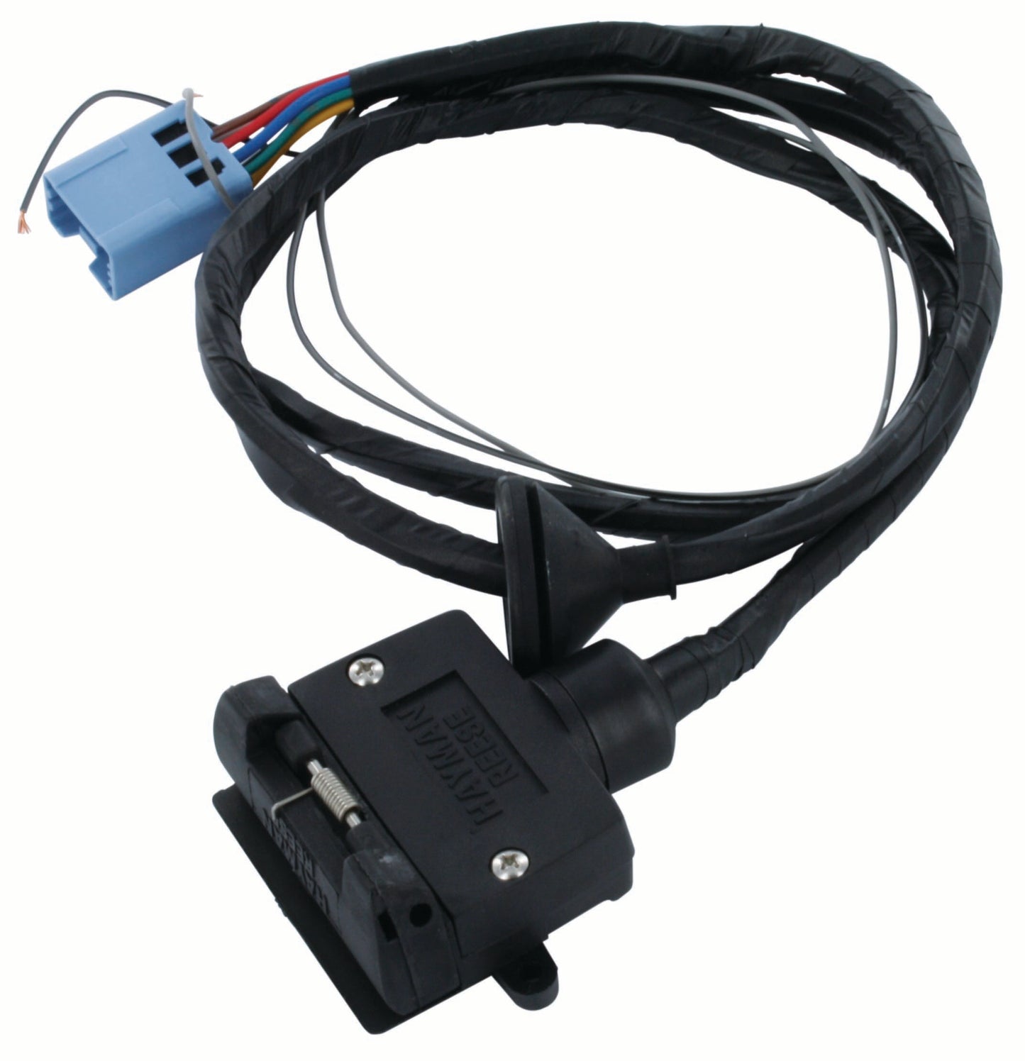 SmartClick Trailer Socket - 7 PIN - Flat (1200mm) Tail with Reverse Park Assist (Open) - 04943