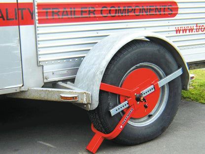 Trojan Wheel Clamp Defender Suit 165-195 Tyres - 522101