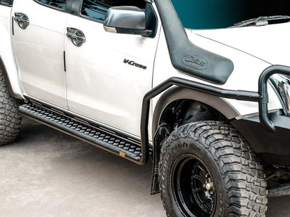 PIAK Elite Loop Bull Bar (Black Recovery Points Only) to suit Isuzu D-MAX (11-2016 to 6-2020)