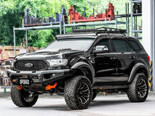PIAK Elite Non Loop Bull Bar (Orange Recovery Points & Black Bash Plate) to suit Ford Ranger PX MKII & MKIII (6-2015 to 3-2022) & Everest (7-2015 to 5-2022) - PKEBFDR15ZB