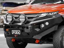 PIAK Elite Non Loop Bull Bar (Orange Recovery Points & Black Bash Plate) to suit Mitsubishi Triton (11-2018 to 11-2023) - PKEBMIT19ZB