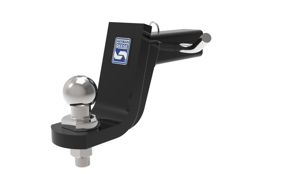 Hayman Reese Towball Mount Kit 125mm drop, 94mm rise, 200mm length  - 21403