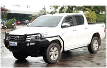 Piak Side Step (Can use for rails, Black) to suit Toyota HiLux (7-2015 to 7-2024) - PKSSTYH15B