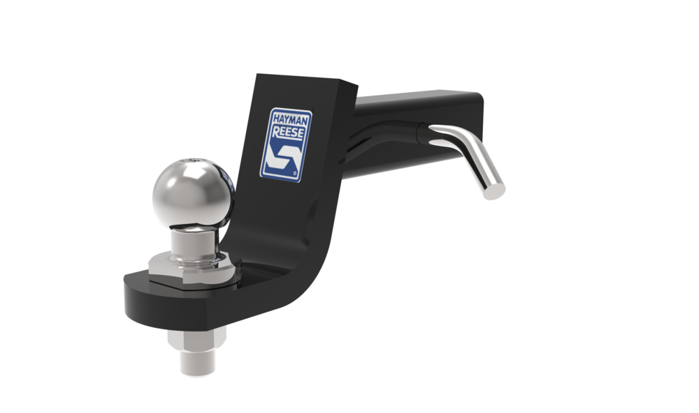 Hayman Reese Towball Mount Kit 100mm drop, 69mm rise, 200mm length - 21402