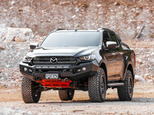 PIAK Genesis Non Loop Bull Bar (Orange Recovery Points & Orange Bash Plate) to suit Mazda BT-50 (7-2020 to 12-2024) - PKGB90MAB20ZZ