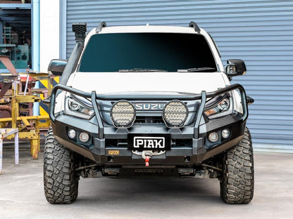 PIAK Elite Loop Bull Bar (Black Recovery Points Only) to suit Isuzu D-MAX (11-2016 to 6-2020)