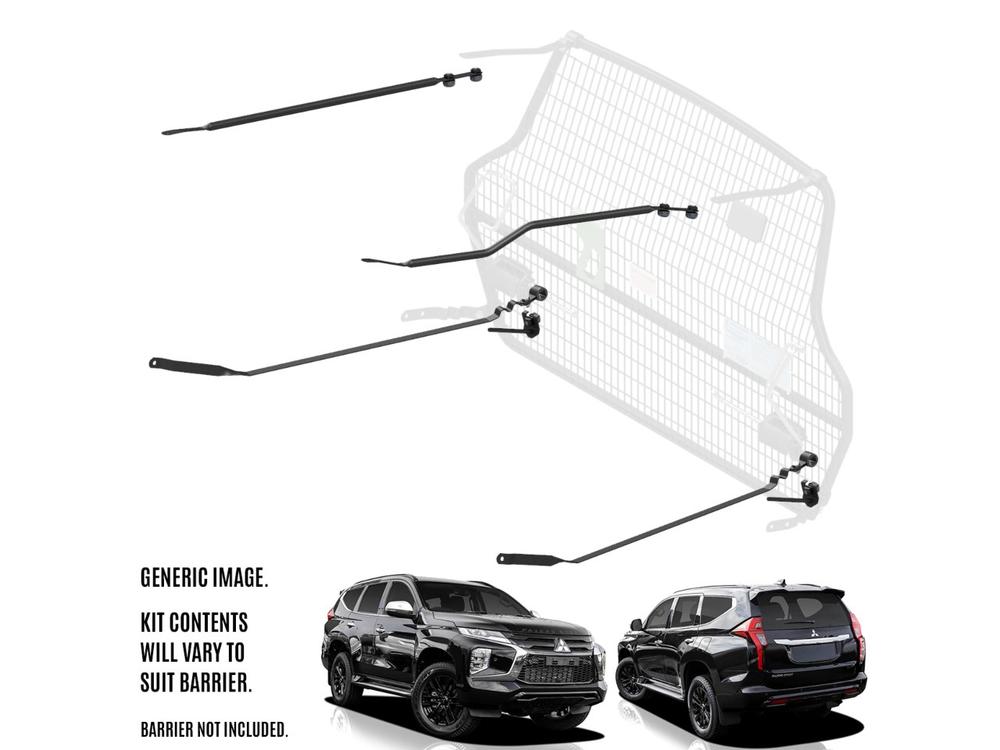 Cargo Barrier Front Position Kit suits Mitsubishi Pajero Sport 2015 - On 306402