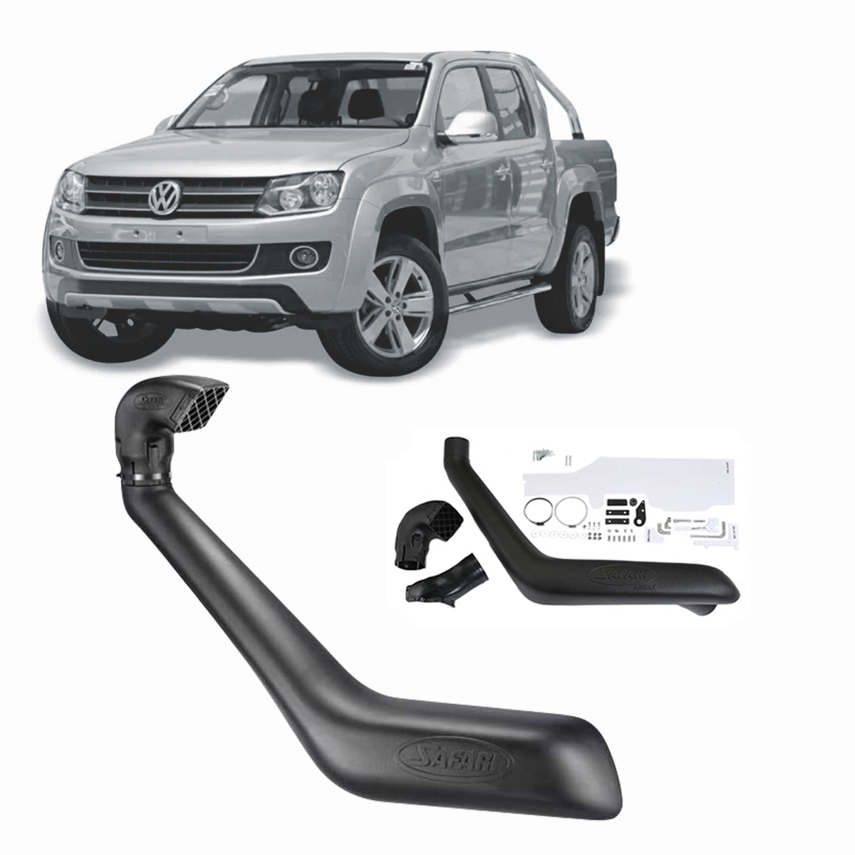 Safari Snorkel for Volkswagen Amarok (07/2012 - 12/2022) - SS1400HF