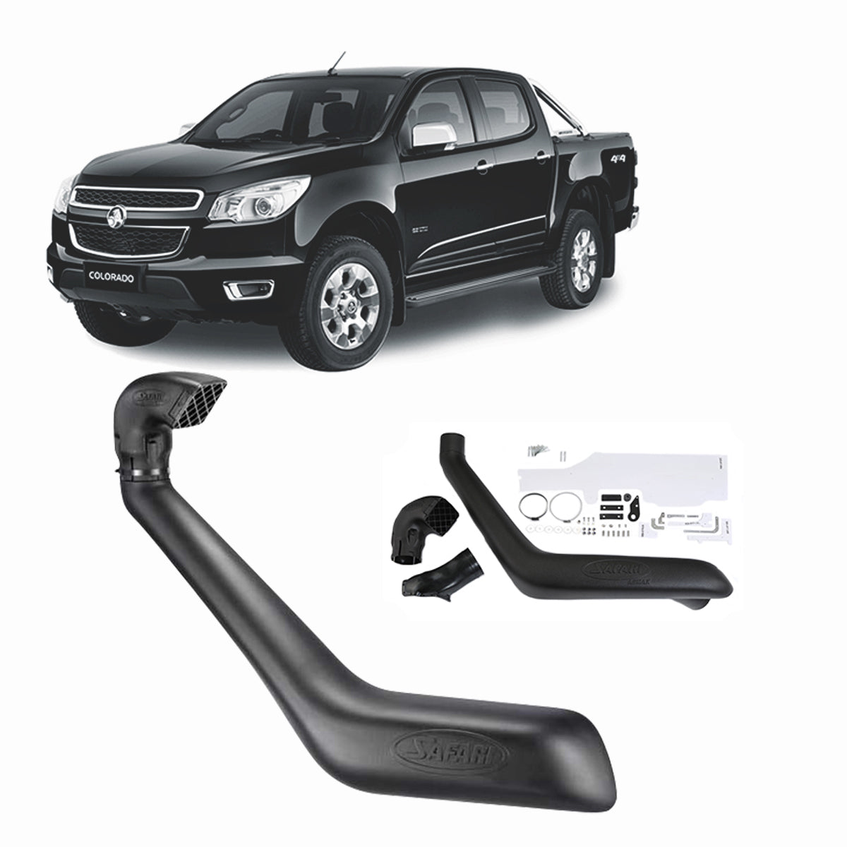 Safari Snorkel for Holden Colorado, Colorado 7 (06/2012 - on) - SS176HF