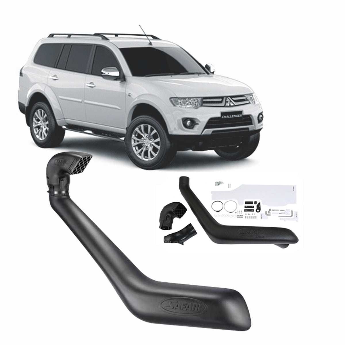 Safari Snorkel for Mitsubishi Challenger (12/2009 - 12/2015) - SS665HF