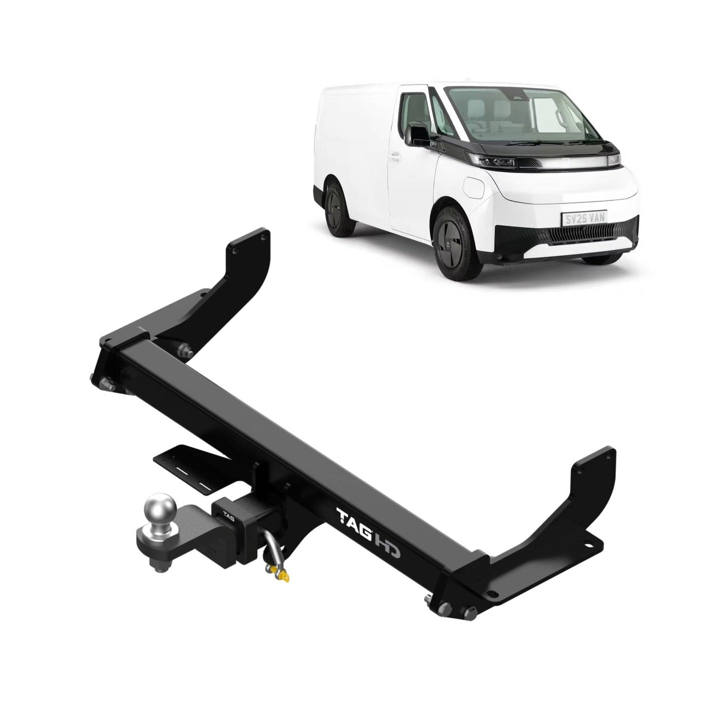 TAG Heavy Duty Towbar & Universal Wiring for Farizon SuperVan (06/2025 - On)